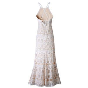 Đầm Đi Biển Nữ Thời Trang Thiết Kế Bohemian Hở Lưng Dáng Dài - Ảnh 5