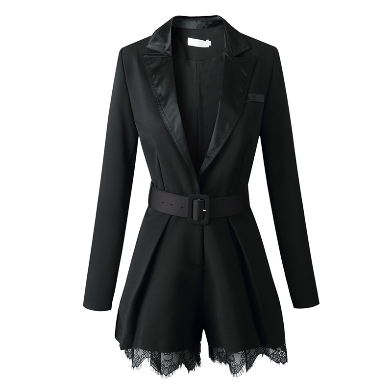 Jumpsuit Ren Nữ Màu Đen Phong Cách Hepburn Sang Trọng Thanh Lịch Thu Đông 2026 - Ảnh 5