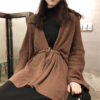 Váy Len Nữ Thu Đông 2026 Kế Phối Cardigan Sang Trọng