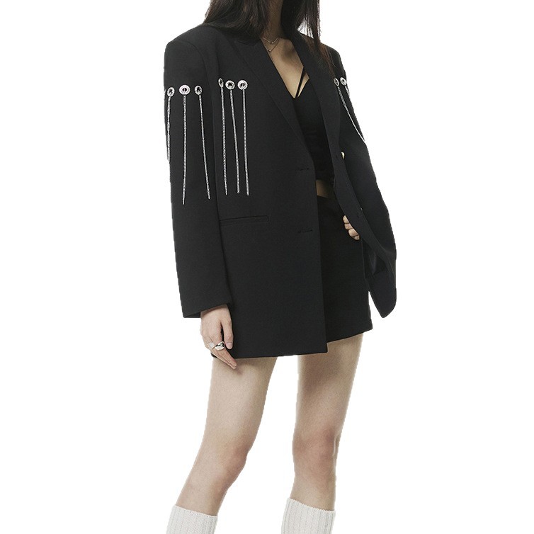 Áo Blazer Nữ Form Rộng Thiết Kế Thời Trang Phong Cách Hàn Quốc Dễ Phối Đồ Xuân Thu 2026 - Ảnh 5