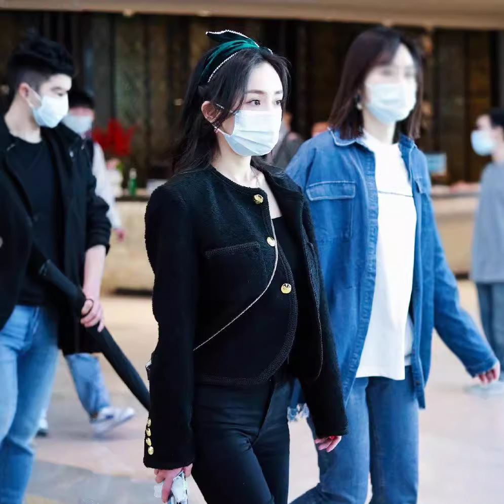 Áo Khoác Tweed Đen Nữ Dáng Ngắn Phong Cách Tiểu Thư Sang Trọng Thời Trang Thu Đông 2026 - Ảnh 3