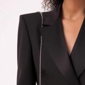Alternative view of Set Vest Nữ Váy Công Sở Đen 2026 Thiết Kế Thanh Lịch Sang Trọng