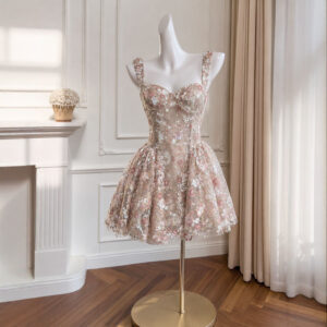 Đầm Nữ Phong Cách Pháp Thêu Sequin Sang Trọng Dáng Nhẹ Thanh Lịch - Ảnh 3