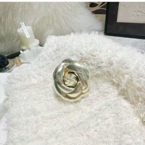 Áo Khoác Tweed Nữ Đính Sequin Hoa Trà Cao Cấp Sang Trọng Dễ Phối Đồ Thu Đông 2026 - Ảnh 4