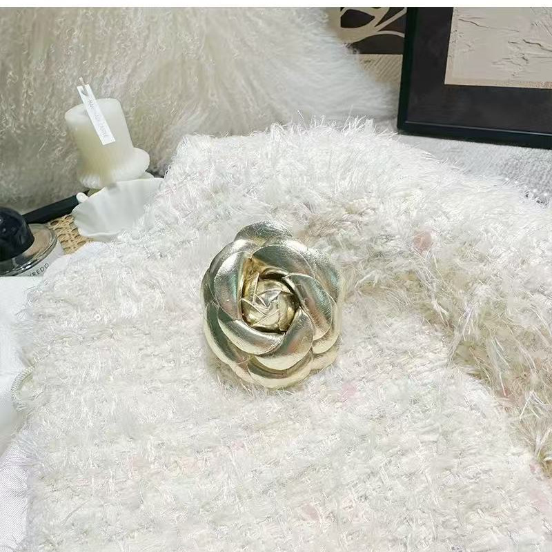Áo Khoác Tweed Nữ Đính Sequin Hoa Trà Cao Cấp Sang Trọng Dễ Phối Đồ Thu Đông 2026 - Ảnh 4